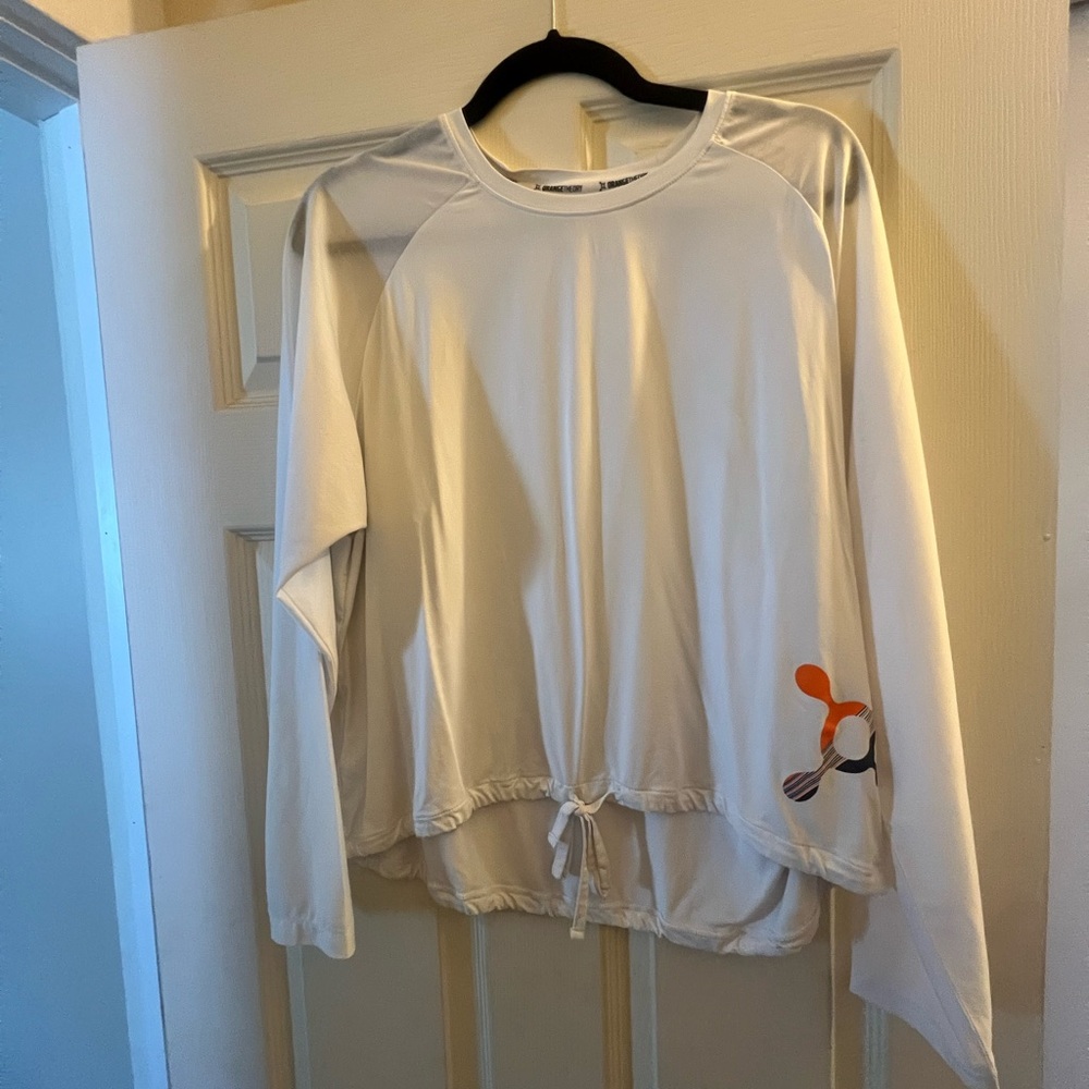 Orangetheory Fitness long sleeve shirt with mesh sleeves